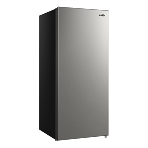 7 Cu Ft Garage Ready Convertible Upright Freezer/Refrigerator in Silver
