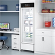 11 cu ft Medical Pharmacy Refrigerator W/Multi-Level Emergency Alarms in White