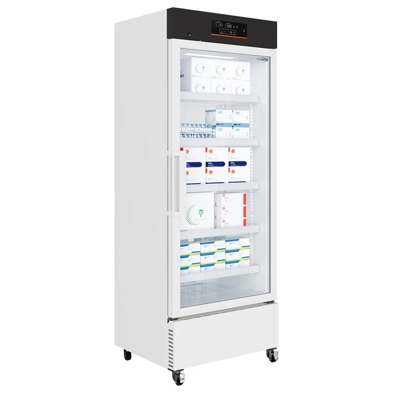 15 cu ft Medical Pharmacy Refrigerator W/Multi-Level Emergency Alarms in White