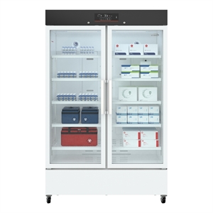 35 cu ft Medical Vaccine Refrigerator with Emergency Alarms in White