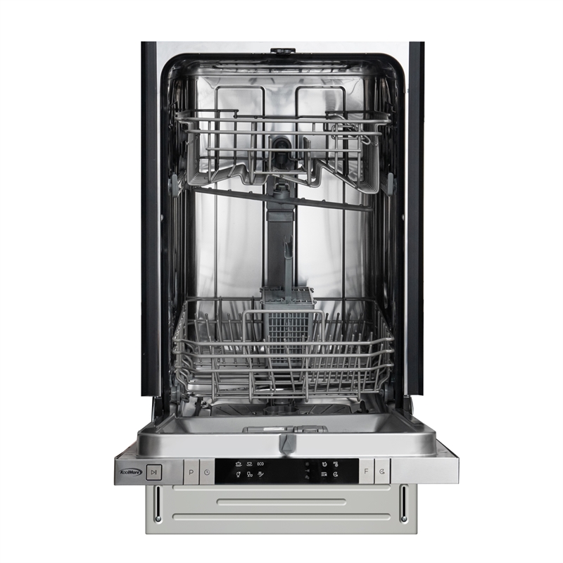 18 in ADA Panel Ready with 8 Place Settings 52 DB Dishwasher in Stainless-Steel