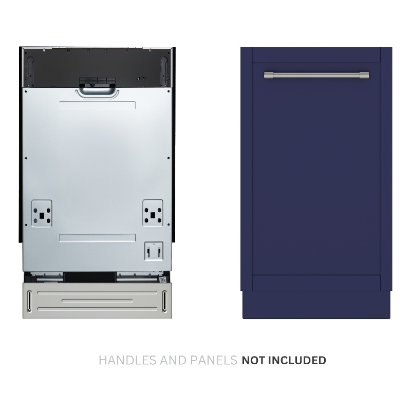 18 in ADA Panel Ready with 8 Place Settings 52 DB Dishwasher in Stainless-Steel