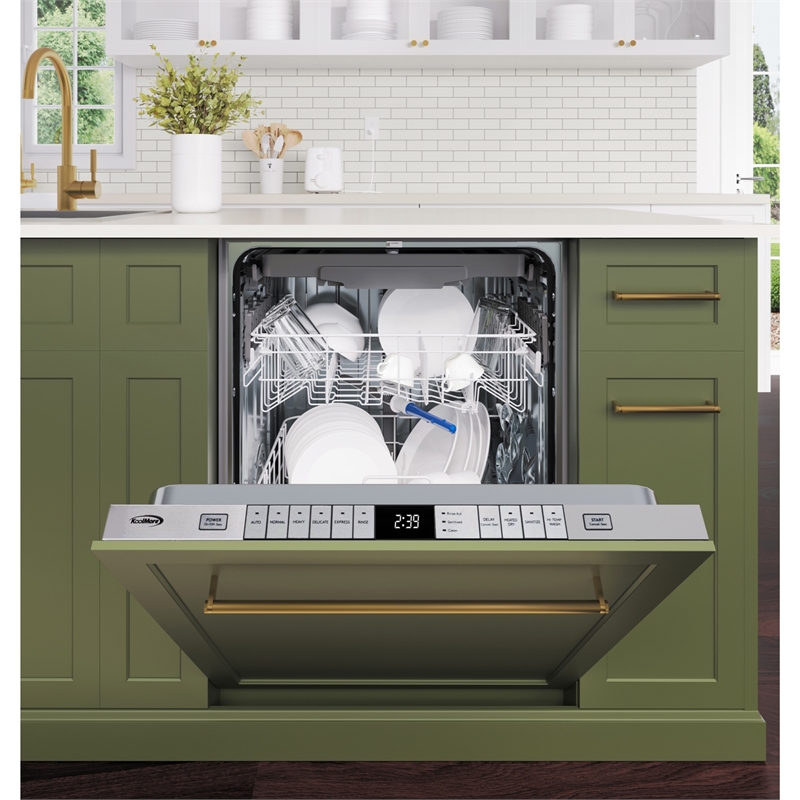 24 in Panel Ready 14 Place Settings 45 DB Dishwasher in Stainless-Steel