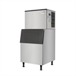500lbs day Stainless Steel Air Cooled Commercial Ice Machine with 375lbs Storage