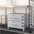 Two-Drawer Commercial Free Standing Warming Drawers in Stainless-Steel