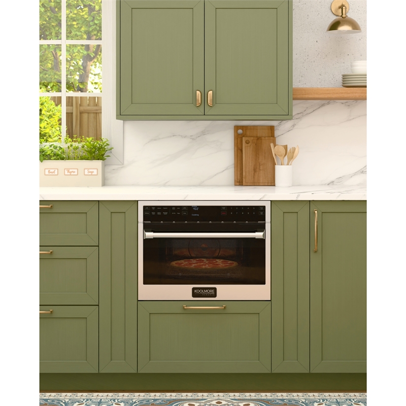 Reserve 24 in. Built-In Microwave Convection Oven with Air Fry