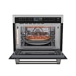 24 In. Black Stainless Steel Built-in Convection Microwave Oven