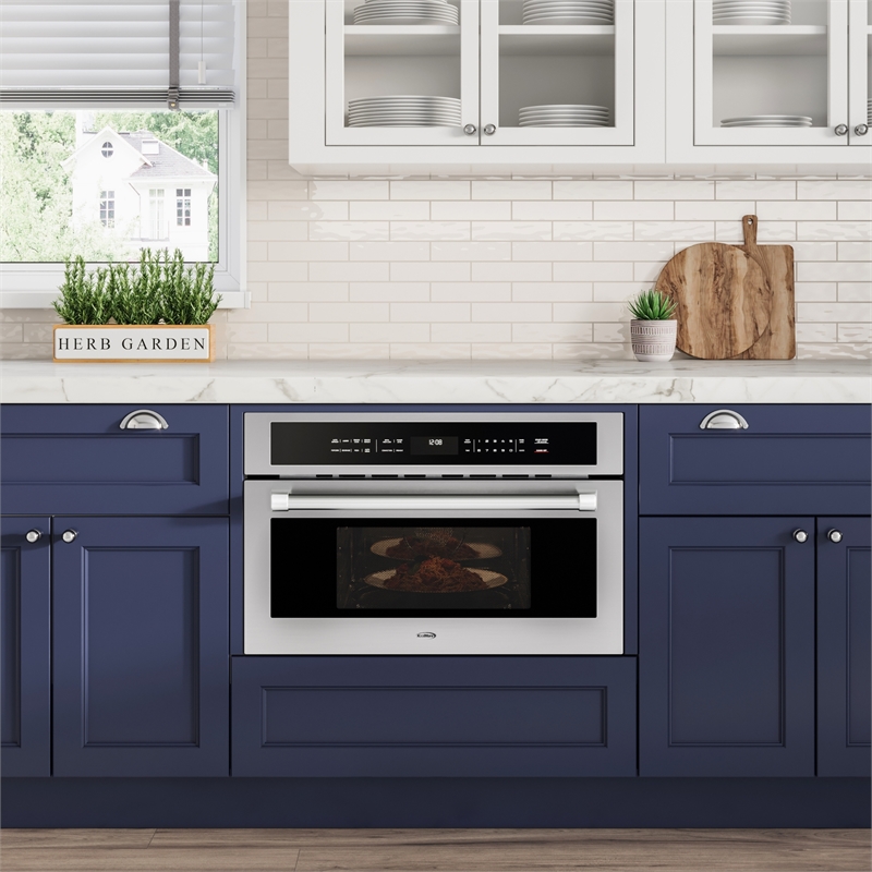 30 in. Built-In Microwave with Convection Oven and Air Fryer