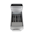 50 lb Floor Liquid Propane Commercial Fryer with 120000 BTU in Stainless-Steel