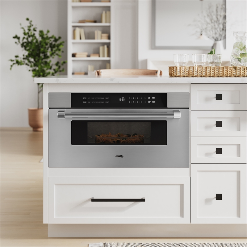 30 in. Microwave Drawer 1.2 cu. ft. Capacity in Stainless-Steel