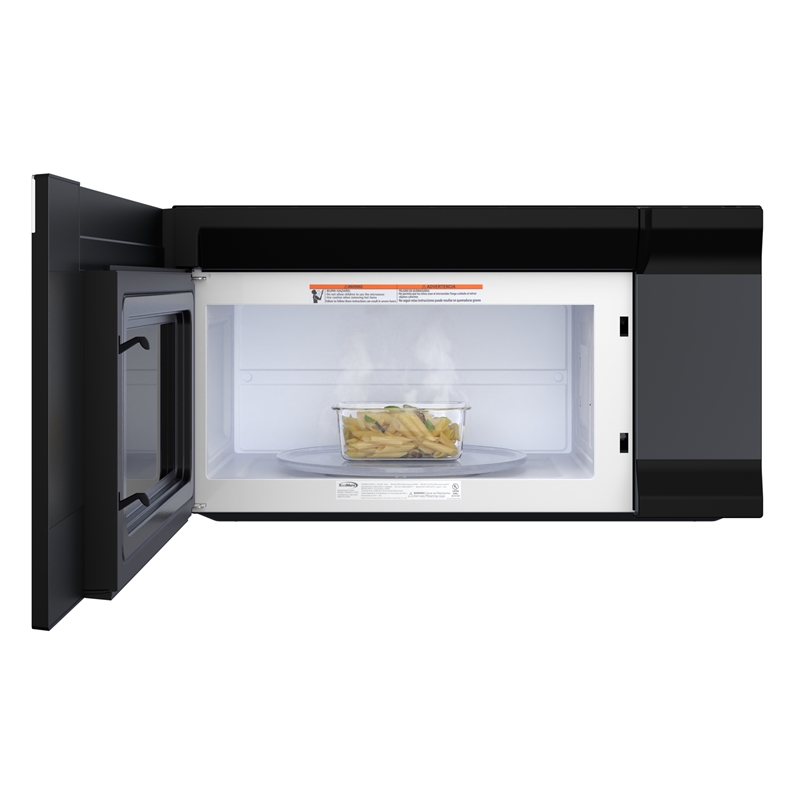 30 in. 1.6 cu.ft Over-the-Range Microwave Oven in Black