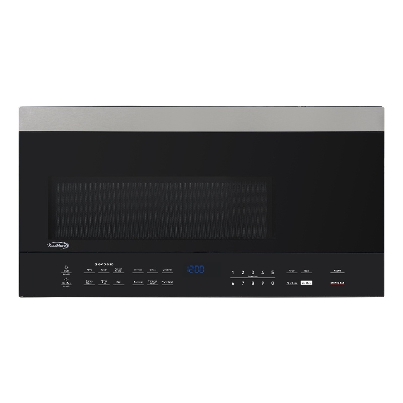 30 in. 1.6 cu.ft Over-the-Range Microwave Oven in Black