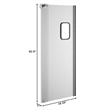 Commercial Single Aluminum Swinging Traffic Door