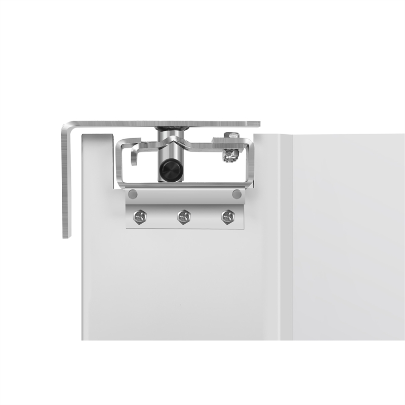 Commercial Single Aluminum Swinging Traffic Door