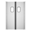 Commercial Double Aluminum Swinging Traffic Door