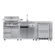 KoolMore Outdoor Kitchen Series Modular Kitchen in Stainless-Steel