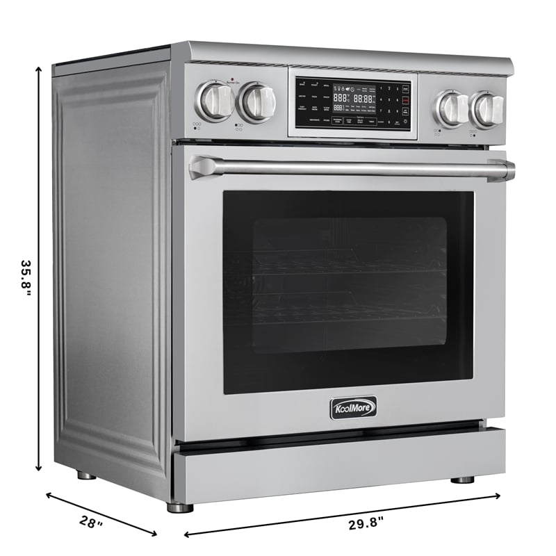 30 in. Electric Professional Range with Tilt Panel and Digital controls