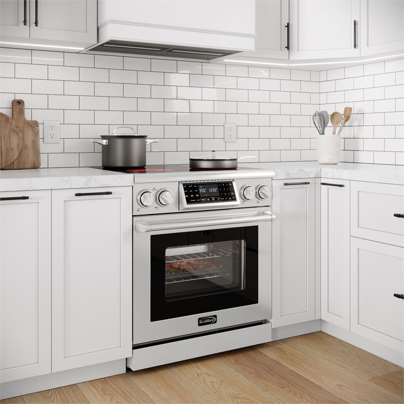 30 in. Electric Professional Range with Tilt Panel and Digital controls