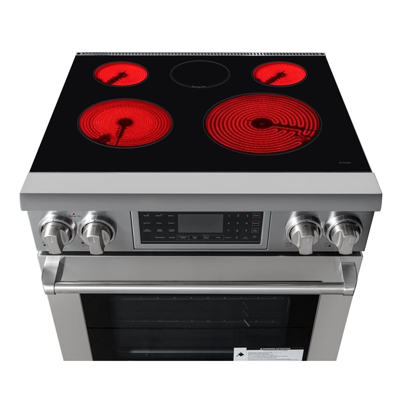30 in. Electric Professional Range with Tilt Panel and Digital controls