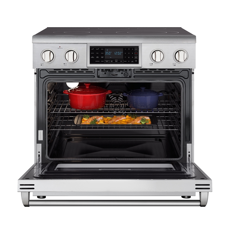 36 in. Electric Professional Range with Tilt Panel and Digital controls
