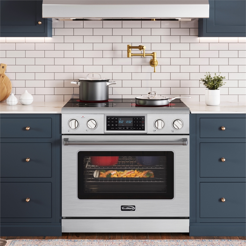 36 in. Electric Professional Range with Tilt Panel and Digital controls