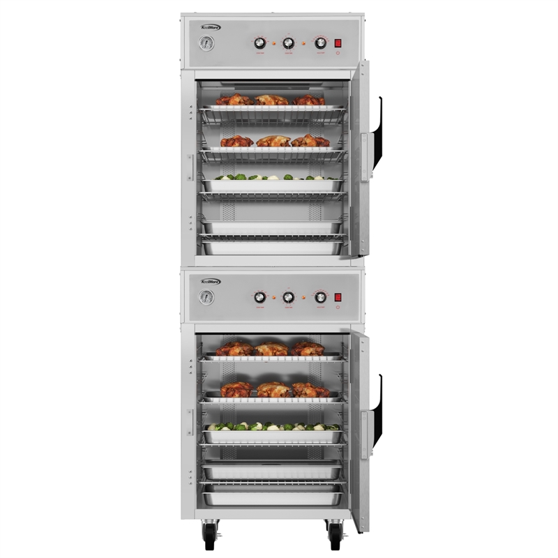 8-Pan Full-Size Commercial Cook And Hold Oven 3000W/240V in Stainless-Steel