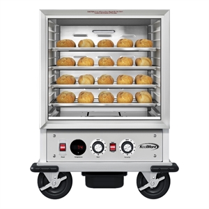 33&quot Commercial Insulated Half-Size Heated Holding Proofing Cabinet in Silver