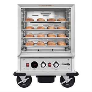 33&quot Commercial Non-Insulated Half Size Heated Holding/Proofing Cabinet in Silver