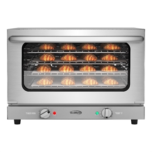 Countertop Convection Oven for Half-Size Pans in Stainless-Steel