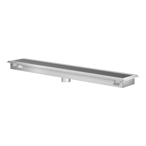 12&quot x 72&quot Stainless Steel Floor Trough Drain 14-Gauge with Subway-Style Grating