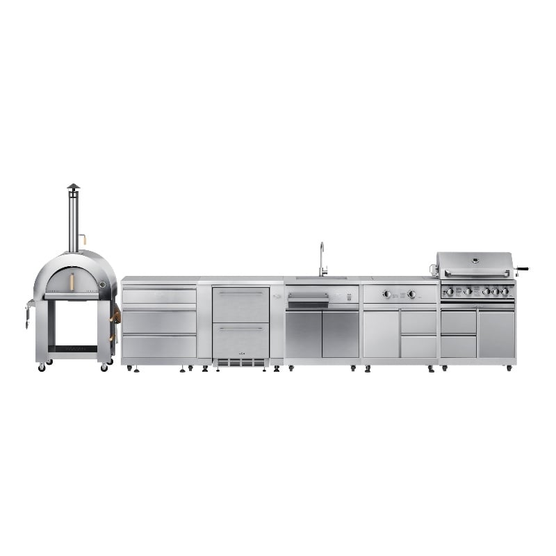 KoolMore Outdoor Kitchen Series Modular Kitchen in Stainless-Steel