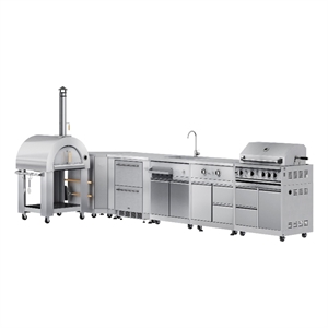 KoolMore Outdoor Kitchen Series Modular Kitchen in Stainless-Steel