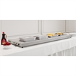 60 In Commercial Warming Shelf in Silver