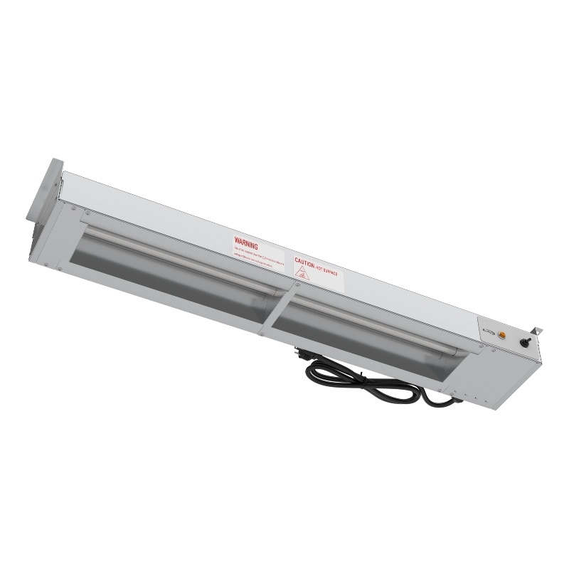 36 in High Wattage Commercial Food Strip Warmer with Toggle Controls and Cord