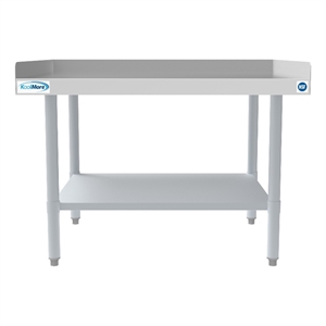 30&quot x 36&quot 16-Gauge Stainless Steel Equipment Stand with Galvanized Undershelf