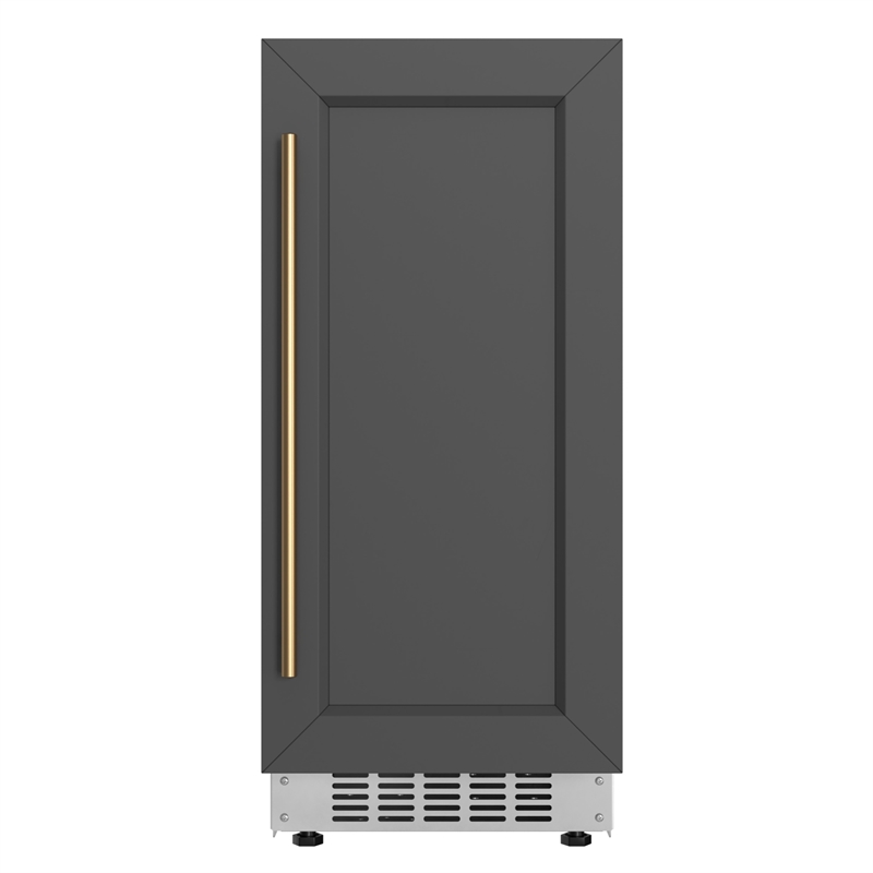 Commercial Crescent Ice Maker in Stainless Steel