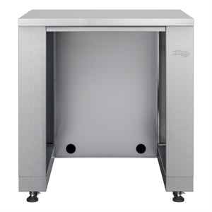 32 in. Outdoor Cabinet Kitchen for Refrigerator in Stainless-Steel