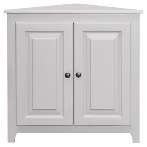 coder crossing wood corner cabinet with adjustable shelf/doors