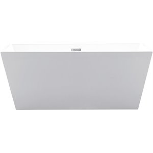 Sofia 63&quot x 30&quot Acrylic Bathtub in Glossy White