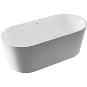 Scarlett 67&quot x 32&quot Acrylic Bathtub in Glossy White