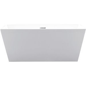 Sofia 67&quot x 30&quot Acrylic Bathtub in Glossy White