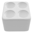 Modern Quick Dry Absorbent Diatomite Stone Bathroom Toothbrush Holder in White
