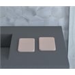 Modern Quick Dry Absorbent Bathroom Diatomite Stone Soap Dish in Pink