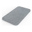 Modern Quick Dry Absorbent Bathroom Diatomite Stone Soap Dish in Gray