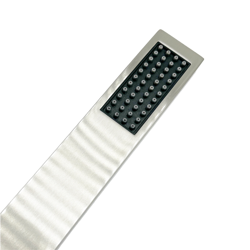 Venus Square head tub filler faucet with Standard Handle - Brushed Nickel