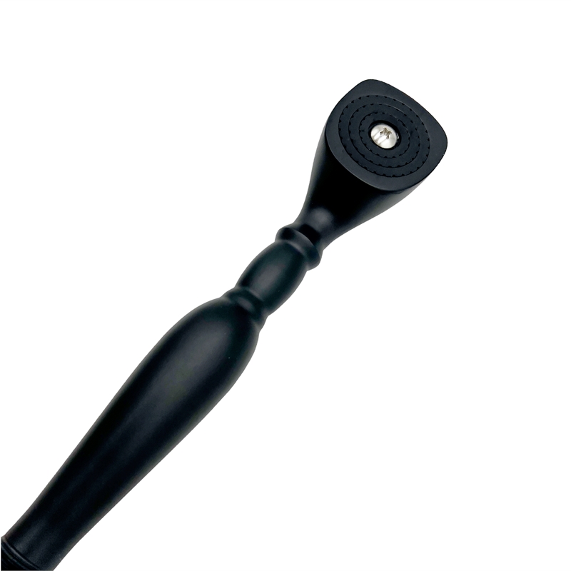 Venus Square head tub filler faucet with Breeze Handle - Matte Black