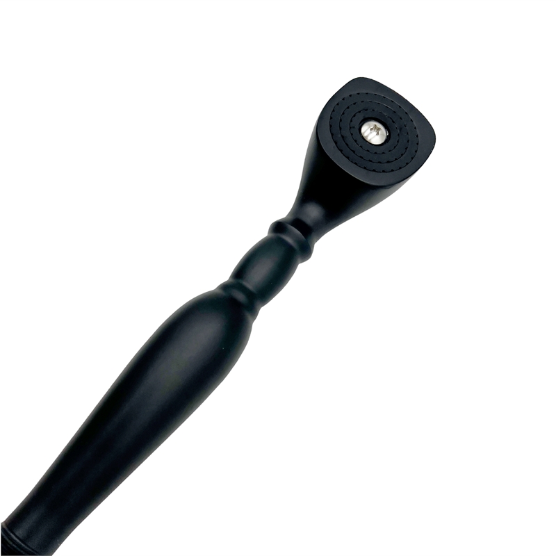 Venus Square head tub filler faucet with Breeze Handle - Matte Black