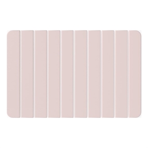 35x24&quot Modern Diatomite Stone Large Wide Bath Mat in Pink
