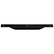 Modern Aluminum Thin Metal Black Pull Handle - Single