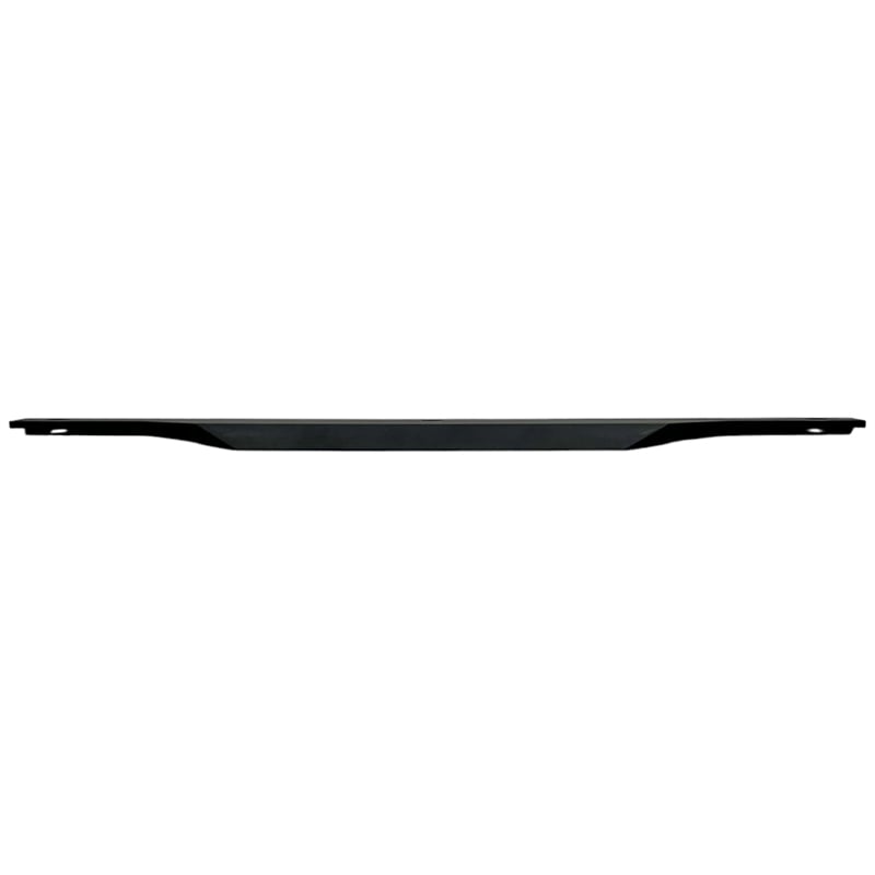 Modern Aluminum Thin Metal Black Pull Handle - Single